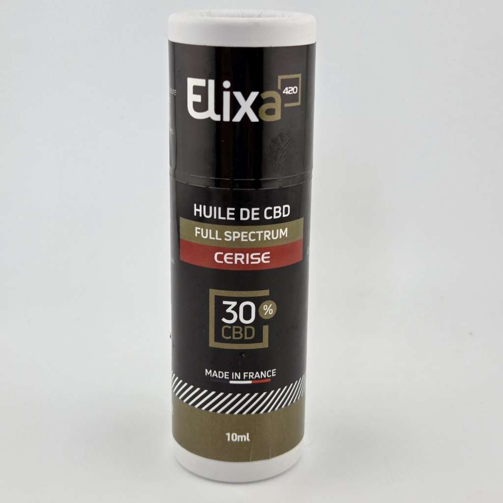 Huile CBD Elixia420 – 30% – Cerise