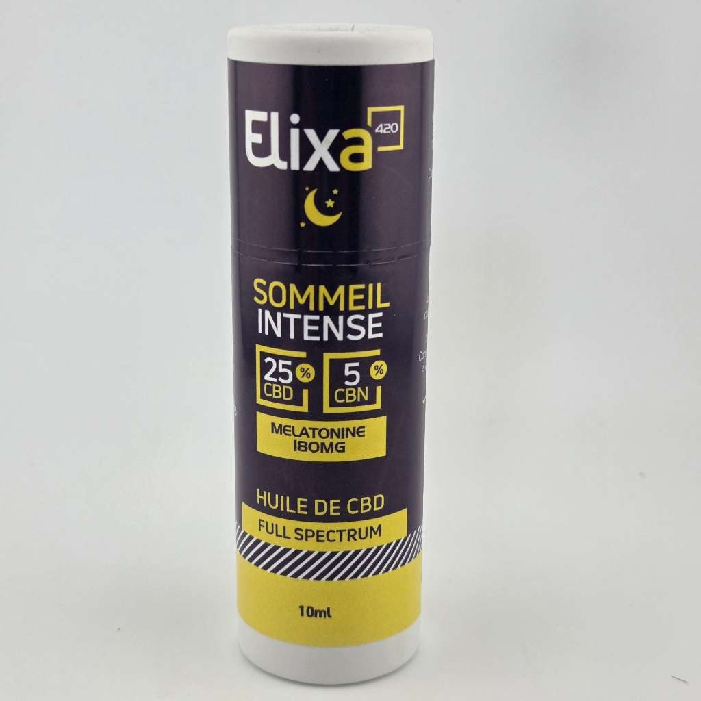 Huile Elixa 420 Sommeil 30% (CBD+CBN+Mélatonine)